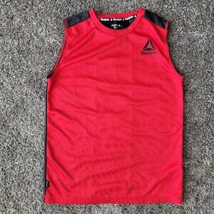 REEBOK Boys Classic Basketball Tank  T shirt size 10/12 as pictured. Gently worn